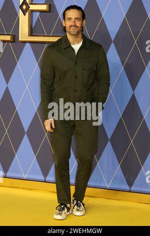 Londra, Regno Unito. 24 gennaio 2024. Spencer Matthews all'Argylle World Premiere all'Odeon Luxe di Leicester Square, Londra, Regno Unito il 24 gennaio 2024. Foto di Cat Morley/SOPA (Credit Image: © Cat Morley/SOPA Images via ZUMA Press Wire) SOLO PER USO EDITORIALE! Non per USO commerciale! Foto Stock