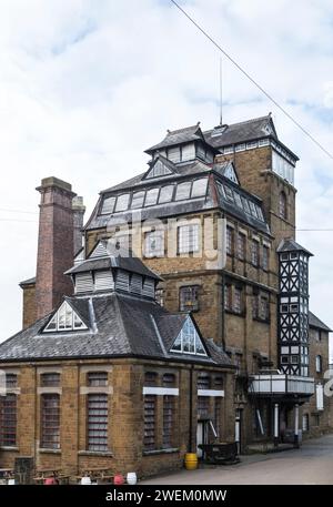 Hook Norton Brewery a Hook Norton Oxfordshire, Regno Unito Foto Stock