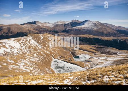 Mount Blue Sky Wilderness all'inizio dell'inverno, Colorado Foto Stock