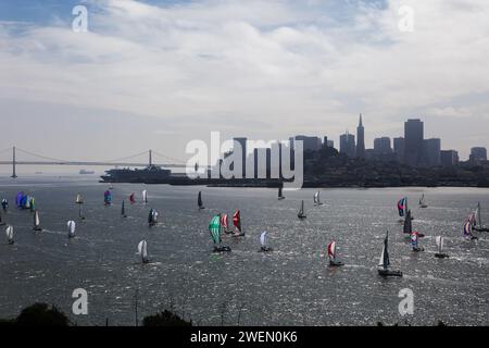 Il penitenziario degli Stati Uniti, Alcatraz Island, noto anche semplicemente come Alcatraz o The Rock, era una prigione federale di massima sicurezza sull'isola di Alcatraz. Foto Stock