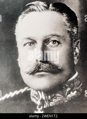 DOUGLAS HAIG, IST vEarl Haig (1861-1928) alto ufficiale dell'esercito britannico intorno al 1917. Foto Stock