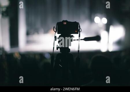 prestazioni della fase di registrazione della fotocamera Foto Stock