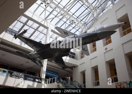 Il San Diego Air & Space Museum è un museo di aviazione e esplorazione spaziale situato a San Diego, California, Stati Uniti. Il museo si trova nel Balboa Park Foto Stock