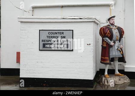 Portsmouth Historic Dockyard Foto Stock