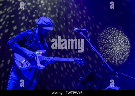 Port Chester, Stati Uniti. 13 gennaio 2024. JRAD si esibisce al Capitol Theatre di Port Chester, NY, dal 12 al 14 gennaio 2024. (Foto di Matthew Carasella/Sipa USA) credito: SIPA USA/Alamy Live News Foto Stock