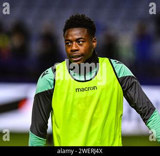 Hillsborough Stadium, Sheffield, Regno Unito. 26 gennaio 2024. Fa Cup Fourth Round Football, Sheffield Wednesday contro Coventry City; Anthony Musaba di Sheffield Wednesday Credit: Action Plus Sports/Alamy Live News Foto Stock