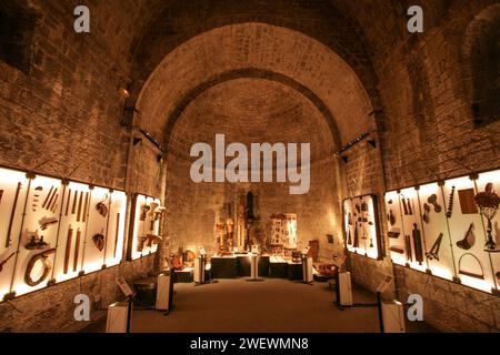 MUSEE DE LA CASTRE CANNES FRANCIA Foto Stock