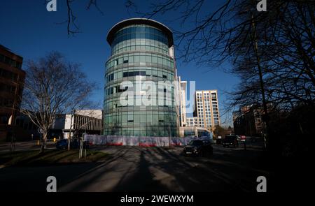 Kingsgate 62 High Street, Redhill, Surrey, reigate, Inghilterra. Business center con area ufficio condivisa. Foto Stock