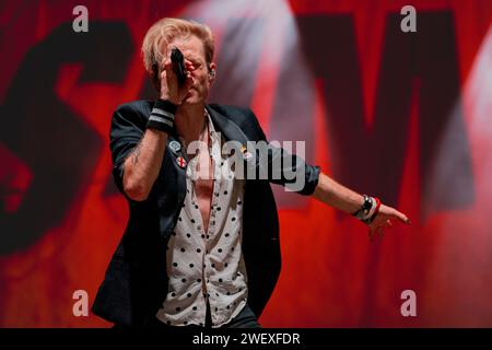 Italia 01 giugno 2023 Sum 41 live allo Slam Dunk Italy Festival Bellaria-Igea Marina © Andrea Ripamonti / Alamy Foto Stock