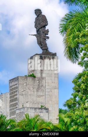 Ernesto che Guevara Sculpture, Santa Clara, Cuba Foto Stock