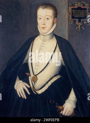 Anonimo: Henry Stuart, Lord Darnley, 1545 - 1567. Consorte di Maria, Regina di Scozia Foto Stock