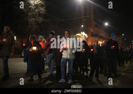 Torino, Italia. 27 gennaio 2024. Foto Credit: La Presse/Alamy Live News Foto Stock