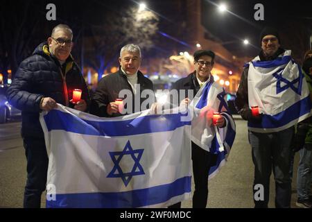 Torino, Italia. 27 gennaio 2024. Foto Credit: La Presse/Alamy Live News Foto Stock