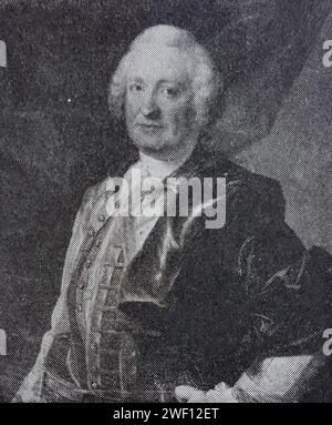 Anton von swab x Johan Henrik Scheffel. Foto Stock