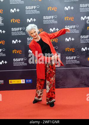 FESTIVAL DE CINE DE SAN SEBASTIAN / SPAGNA /ZINEMALDIA / MARISA PAREDES - ALFOMBRA ROJA - FESTIVAL INTERNAZIONALE DEL CINEMA Foto Stock