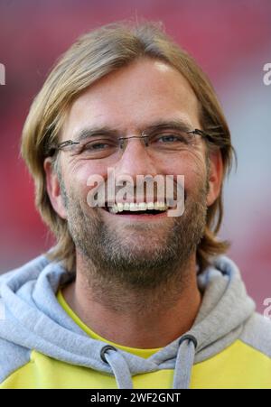 Allenatore JŸrgen Klopp mit Bruno Labbadia Fussball 1 Bundesliga VFB Stoccarda - Borussia Dortmund Saison 2011 / 2012 29.10.2011 © diebilderwelt / Alamy Stock Foto Stock