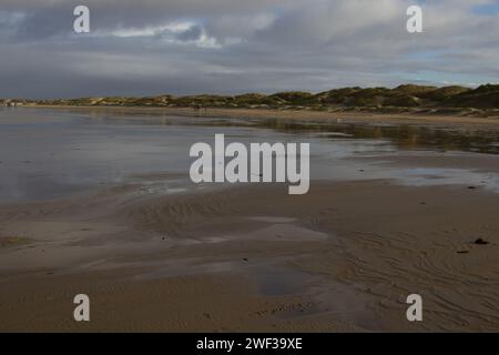 Lakolk Strand, Danimarca Foto Stock