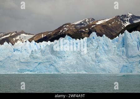 Ghiacciaio Spegazzini, parte del Parco Nazionale Los Glaciares in Argentina Foto Stock