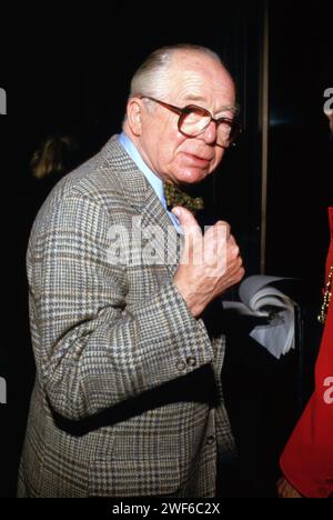 Billy Wilder, anni '1980 circa. Credito: Ralph Dominguez/MediaPunch Foto Stock