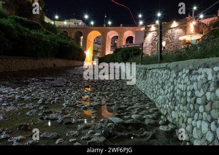 SPIAGGE DI Spiaggia Polignano a Mare - Puglia - Italia Foto Stock