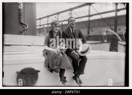 Doug Fairbanks e Mary Pickford, Bain News Service c 1917 Foto Stock