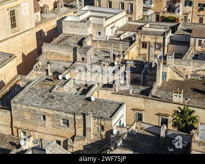 Lecce, Italia - considerata la capitale del Barocco, Lecce è una delle città più visitate del Sud Italia. Qui la vista dal Duomo Foto Stock