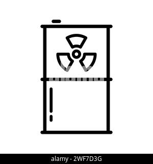 Icona vettore contorno acido camera Illustrazione Vettoriale