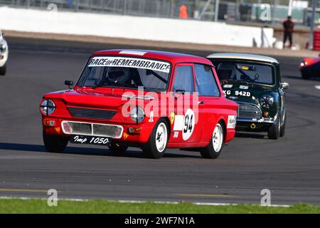 Steve Platts, Singer Chamois, HSCC Historic Touring Car Championship con Ecurie Classic, HSCC Silverstone Finals, diverse classificazioni combinate i Foto Stock