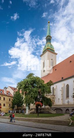 San Martin's Cathedral, Bratislava, Slovacchia Foto Stock