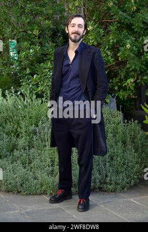 Roma, Italia. 29 gennaio 2024. Pierluigi Pasino partecipa al photocall della serie televisiva Rai 'Mameli' in Viale Mazzini. Credito: SOPA Images Limited/Alamy Live News Foto Stock