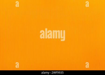 struttura in cartone ondulato arancione senza cuciture Foto Stock