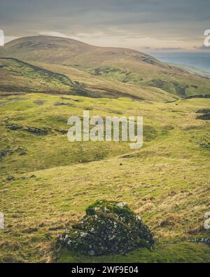 Il Settle Loop è un percorso circolare di 16 km che può essere iniziato e terminato in Settle o Unito da aree circostanti come Malham e Stainforth. Foto Stock