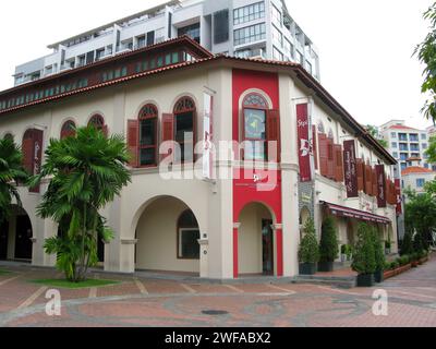 STPI Creative Workshop and Gallery a Robertson Quay a Singapore. Foto Stock