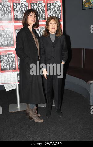 Roma, Italia. 29 gennaio 2024. Roma, Premio Cinema Caravaggio 'Planet Woman 2023', nella foto: Credit: Independent Photo Agency/Alamy Live News Foto Stock