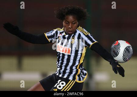 Biella, Italia. 29 gennaio 2024. Lineth Beerensteyn della Juventus durante il match di serie A femminile allo Stadio Vittorio Pozzo di biella. Il credito fotografico dovrebbe leggere: Jonathan Moscrop/Sportimage Credit: Sportimage Ltd/Alamy Live News Foto Stock