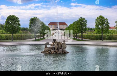 Hof Castello sulla marcia in bassa Austria Foto Stock