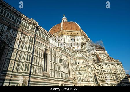 SIMON DAVAL / PERIPLES ET CIE / MAXPPP - Photo d'Illustration de la ville de Florence (Firenze) en Italie : architettura, musées, églises... - Viaggi a Firenze in Italia Foto Stock