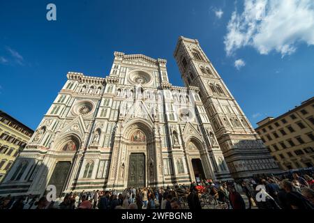 SIMON DAVAL / PERIPLES ET CIE / MAXPPP - Photo d'Illustration de la ville de Florence (Firenze) en Italie : architettura, musées, églises... - Viaggi a Firenze in Italia Foto Stock