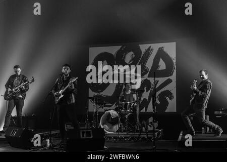 I Gold Jacks si esibiscono al Dance House Theatre di Manchester, Regno Unito il 2 agosto 2014 Foto Stock