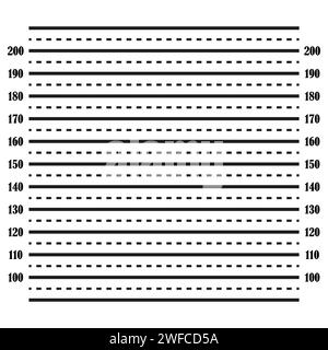 sfondo della foto del mugshot. background della polizia. Illustrazione vettoriale. EPS 10. Illustrazione Vettoriale