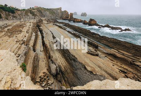Parco geologico in Europa. Spagna Foto Stock