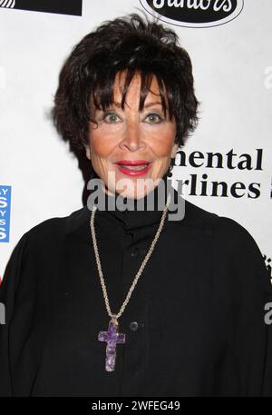 New York, USA. 30 gennaio 2024. La leggendaria attrice di Broadway, Chita Rivera, che ha recitato in musical classici come West Side Story e Chicago, è morta il 30 gennaio per una malattia non specificata. Aveva 91 anni.------------------------------------------------------- Chita Rivera Broadway Cares/ Equity Fights AIDS 23rd Annual Flea Market & Grand Auction. Tenuto al Roseland Ballroom il 27 settembre 2009. © Steven Bergman/AFF-USA.com credito: AFF/Alamy Live News Foto Stock