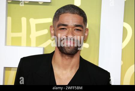 Londra, Regno Unito. 30 gennaio 2024. Kingsley Ben-Adir partecipa alla premiere britannica di "Bob Marley: One Love" al BFI IMAX Waterloo di Londra. (Foto di Fred Duval/SOPA Images/Sipa USA) credito: SIPA USA/Alamy Live News Foto Stock