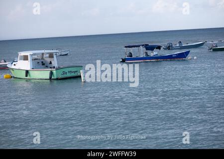 Al largo della costa di Vieques, PR Foto Stock