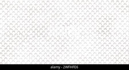 Design grintoso e senza cuciture su tessuto pique bianco. T-shirt sportive e teli da waffle con sfondo in tessuto testurizzato. Illustrator in forma vettoriale Illustrazione Vettoriale