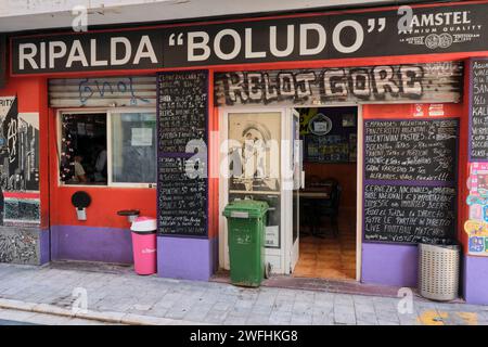 Bar Ripalda Boludo a Valencia, Spagna, Europa Foto Stock