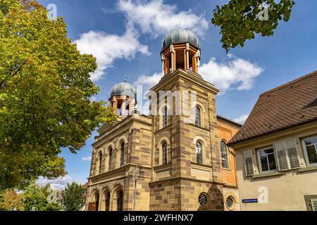 Alte Synagoge Die alte Synagoge in Kitzingen, Unterfranken, Bayern, Deutschland la Vecchia Sinagoga in Kitzingen, bassa Franconia, Baviera, Germania *** Foto Stock