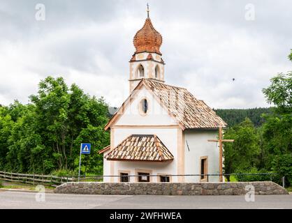 Chiesa di San Giuseppe, Costalovara, Renon (Renon) Altopiano, provincia di Bolzano, alto Adige, Trentino alto Adige, Italia settentrionale, Europa Foto Stock