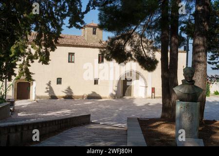 Convento di Sant Antonio vicino all'Oppido Lucano, provincia di potenza, Basilicata, Italia Foto Stock