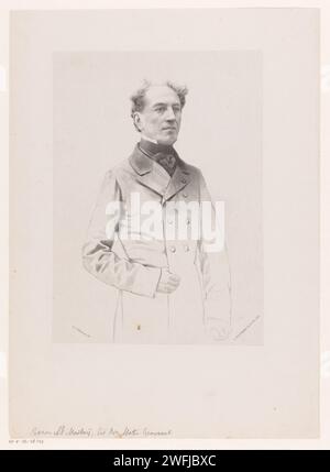 PortraT van Aeneas Mackay, Johan Hendrik Hoffmeister, 1851 - c. 1883 stampatore: Netherlandsprinter: The Hague paper. persone storiche (+ ritratto lungo tre quarti) Foto Stock